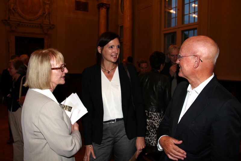 Ministerin Prof. Kolb, Monika Nöhre, Dr. Bernhard Dombek